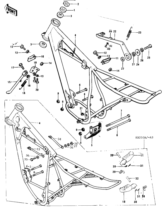 Frame/frame fittings