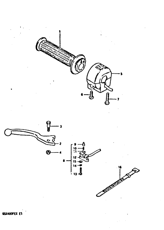 Right handle switch