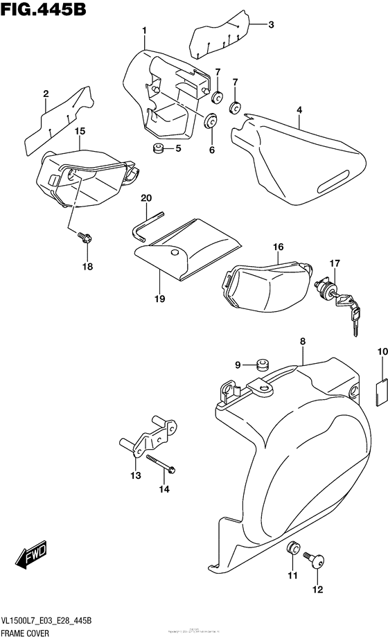 Frame Cover (Vl1500Bl7 E28)