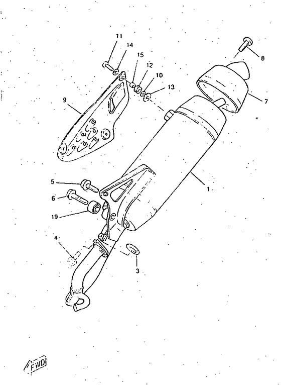 CW50RSP Выхлопная система