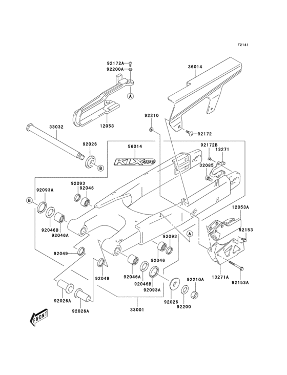 Swingarm(klx400-a1)