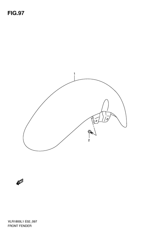 VLR1800 Переднее крыло