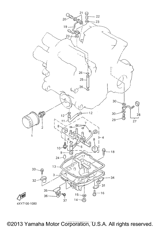 XVZ1300TFR Масляный фильтр