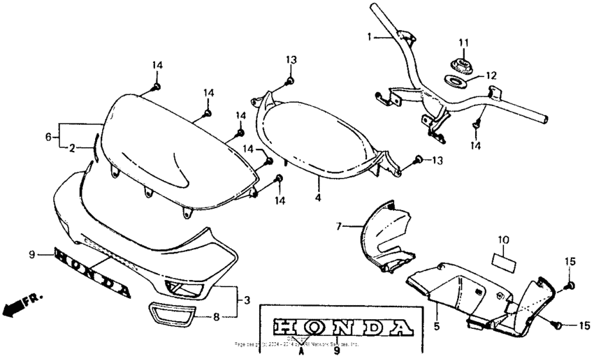 Ch150 handle cover 87