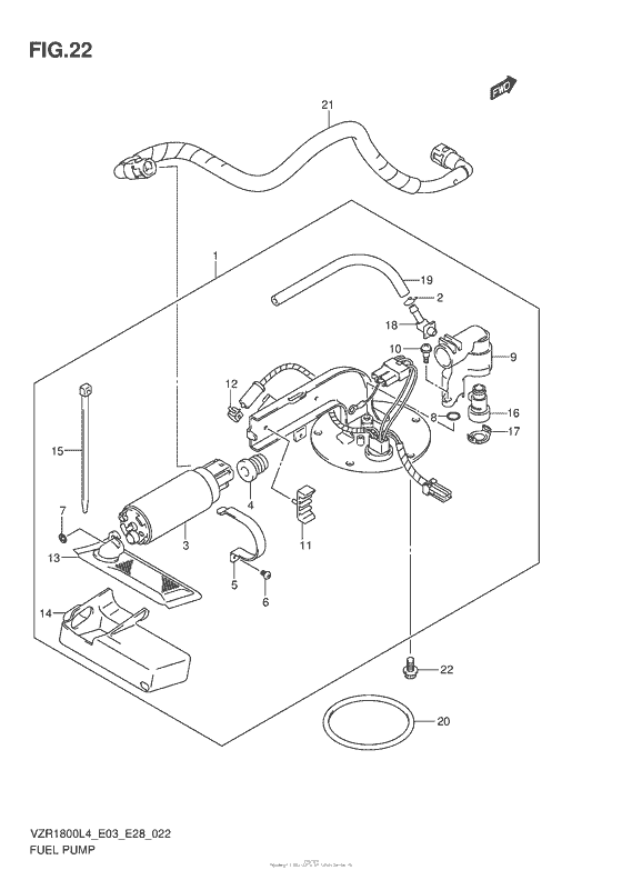 VZR1800Z Топливный насос