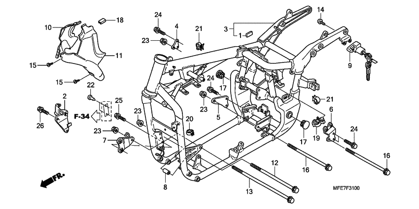 Frame body