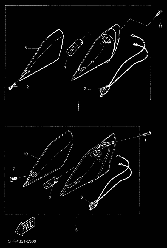CW50RS Проблесковый световой сигнал