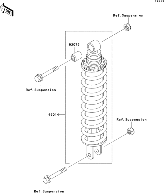 EX500 Амортизатор