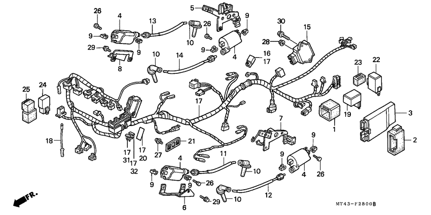 Harness wire