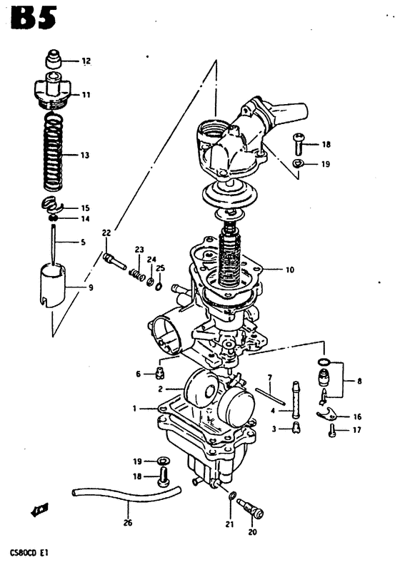 Carburetor assy