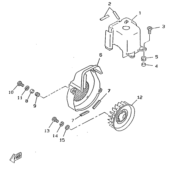 CW50RSX Кожух вентилятора