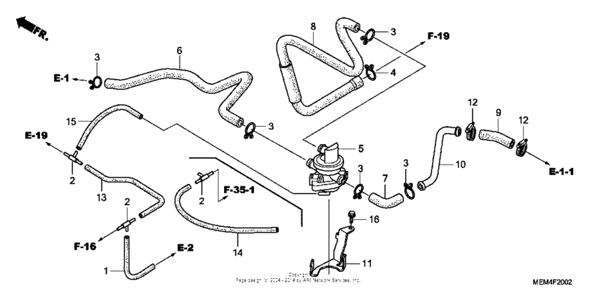 Air injection control valve ('08-)