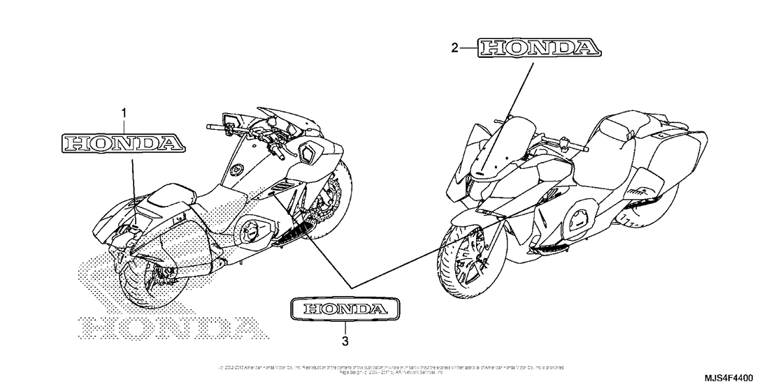 NC700J (DCT) Mark + Emblem