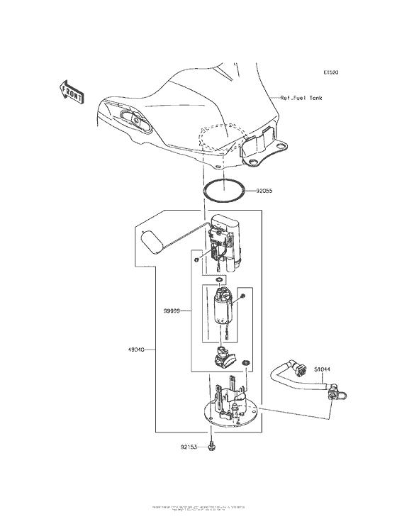EX300 Топливный насос