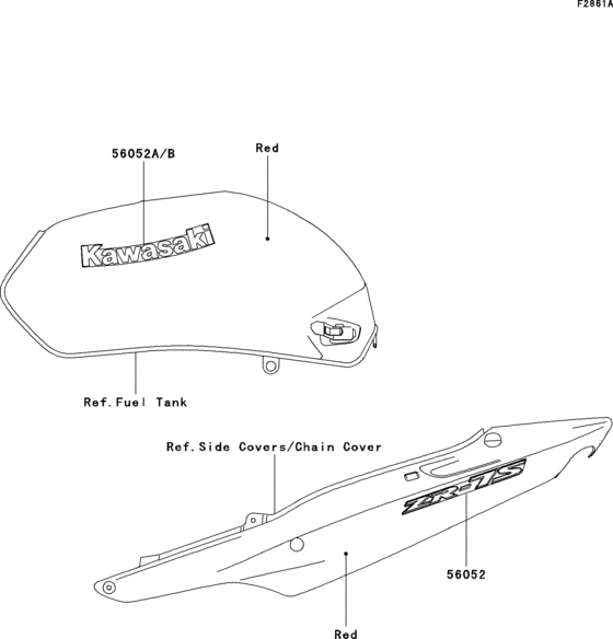 ZR750 Decals(c.p.red)(zr750h1)