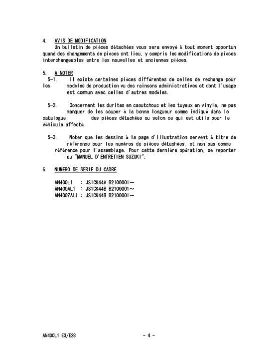 AN400 (ABS) Catalog preface