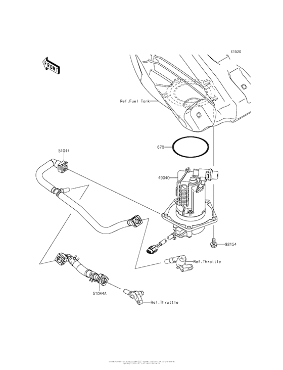  Топливный насос