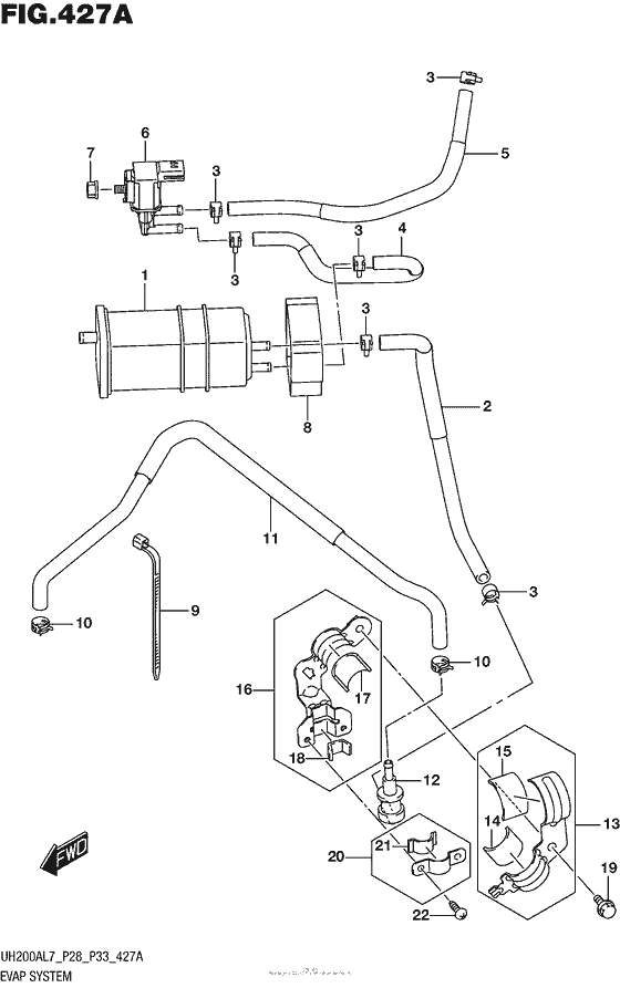 Evap System (Uh200Al7 P33)