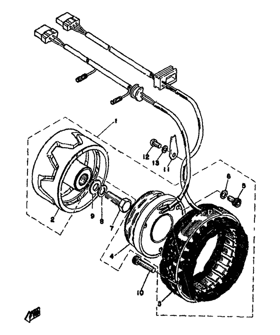 XS500 A.c. generator