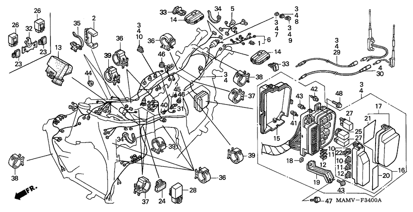 Harness wire