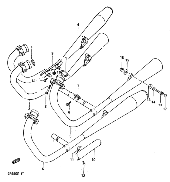 Muffler comp