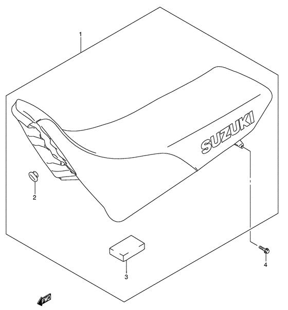 DR-Z250 Пружина