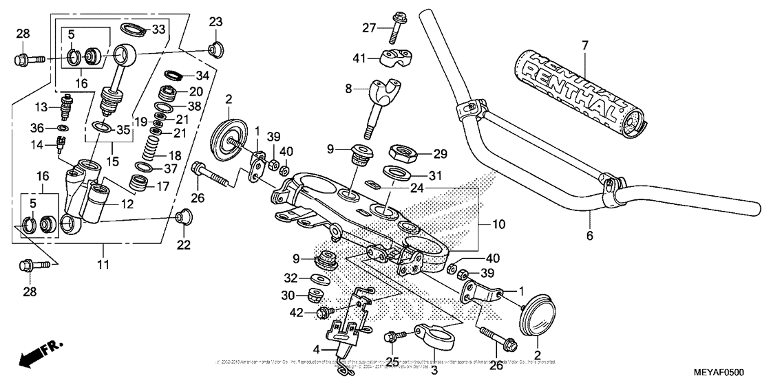 Handlebar + Top Bridge