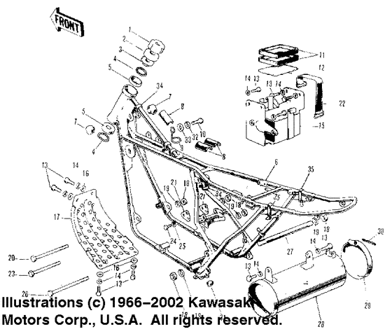 Frame/frame fittings