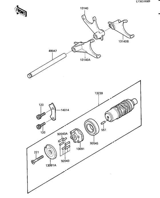 ZG1000 Переключение / вилка переключения
