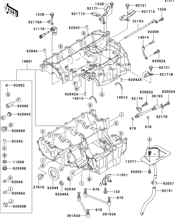 Crankcase(1/2)