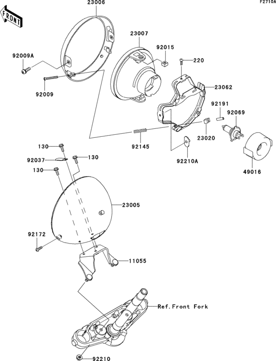 Headlight(s)(d9f/daf)