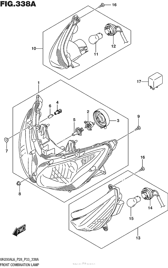Front Combination Lamp