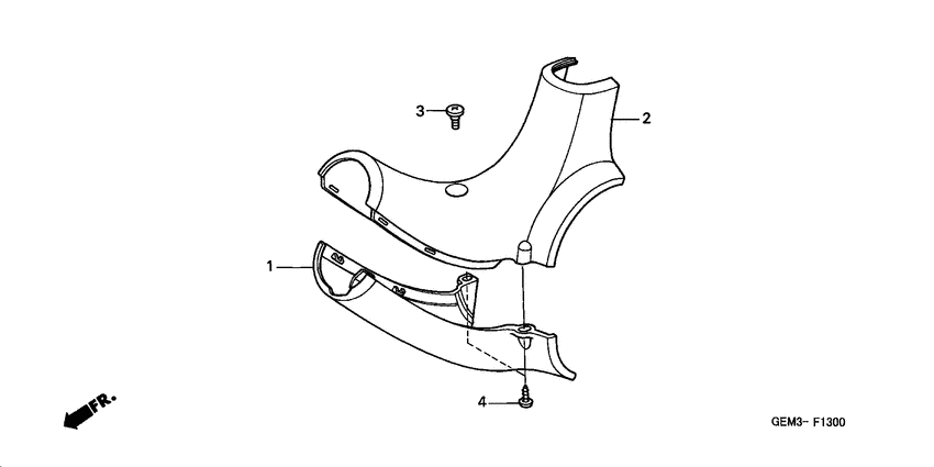 PAC16A Крышка корпуса