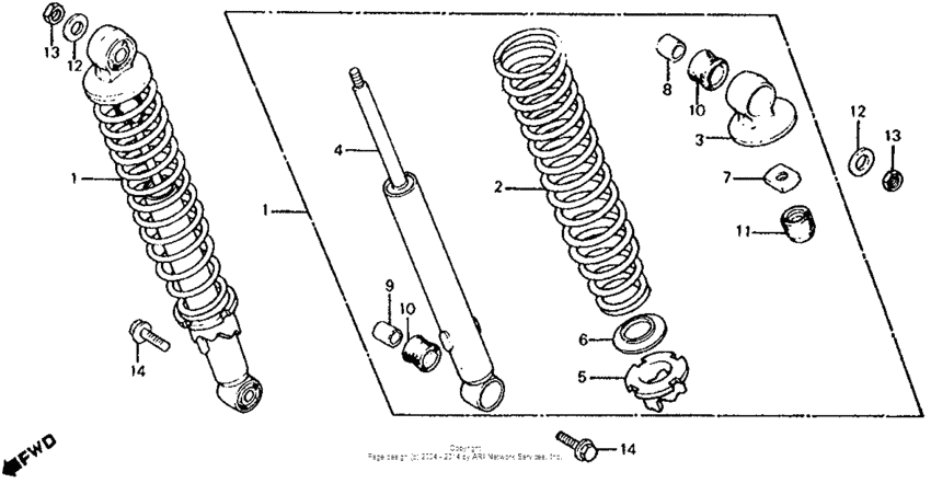 Shock absorber 81-85