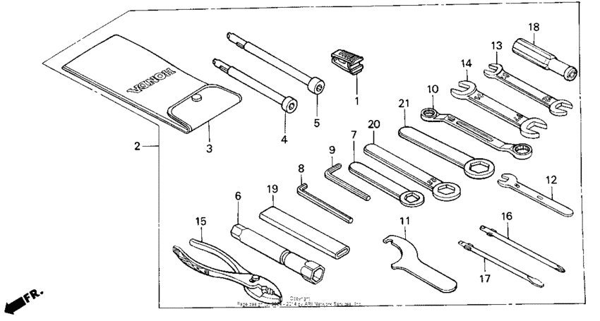 VT1100C2 Инструмент