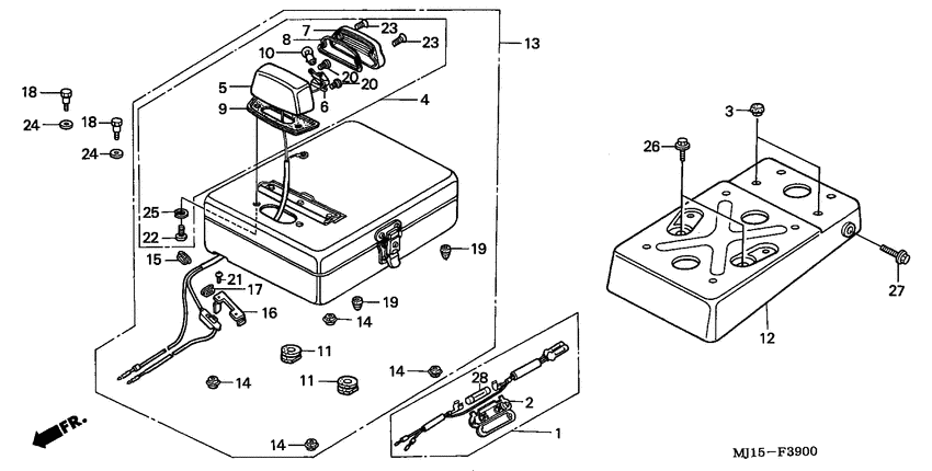 Brief box/carrier