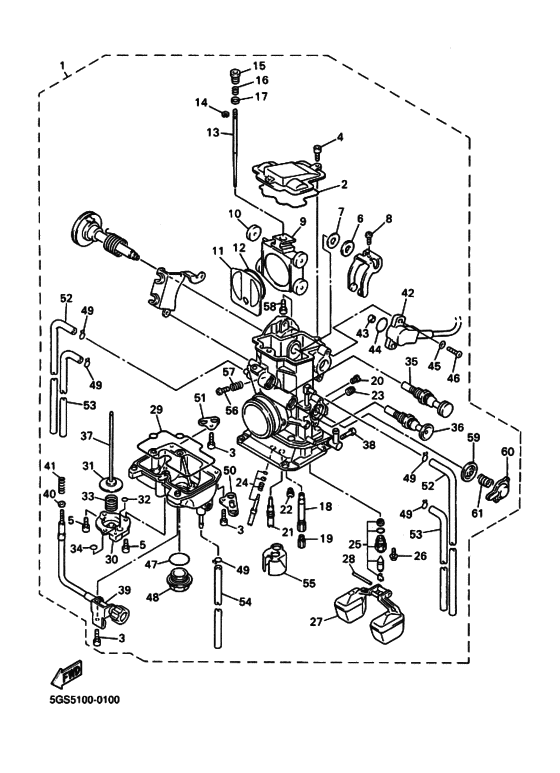 Carburetor assy