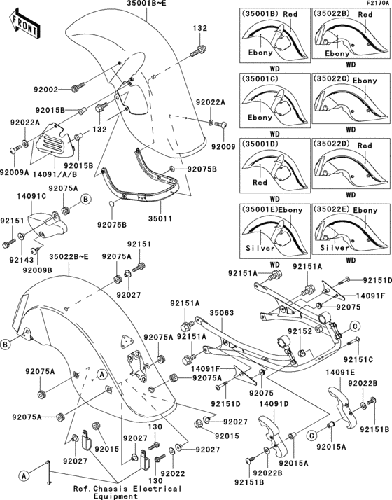 Fenders(1/2)(r2-r5)