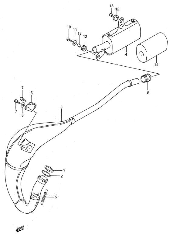Muffler comp