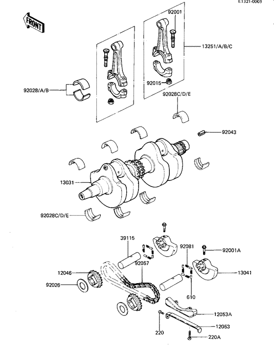 Crankshaft/balancer