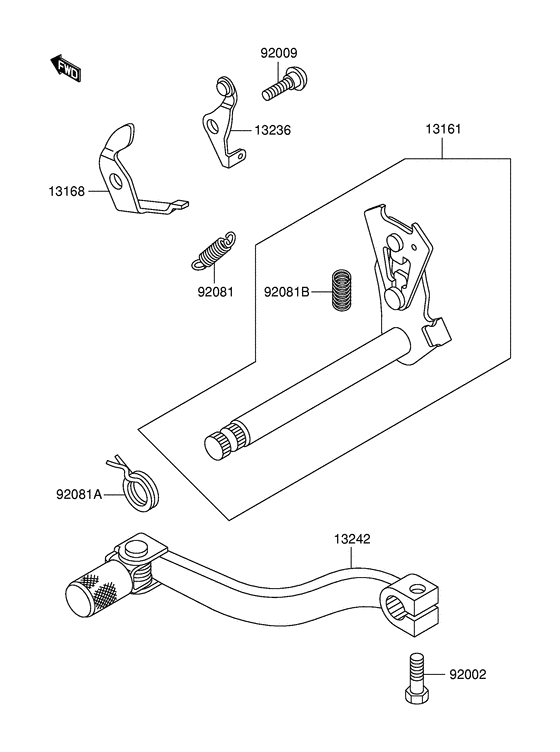 RM60 Переключатель передач