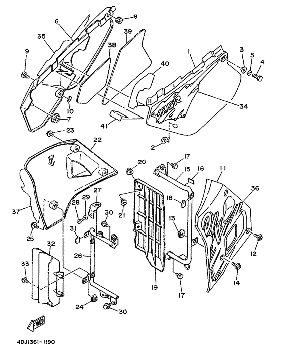 Side cover / oil tank