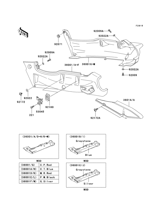 Side covers/chain cover(1/2)