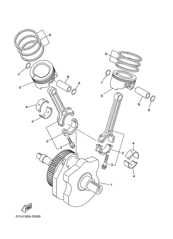Crankshaft & piston