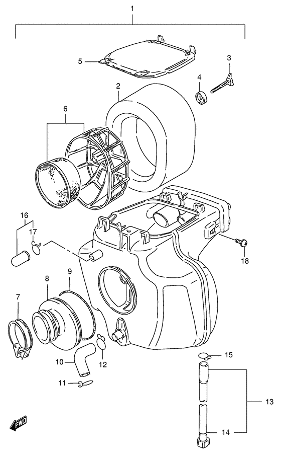 DF125 Воздухоочиститель