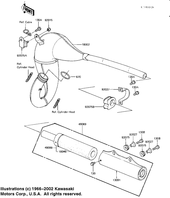 Muffler comp