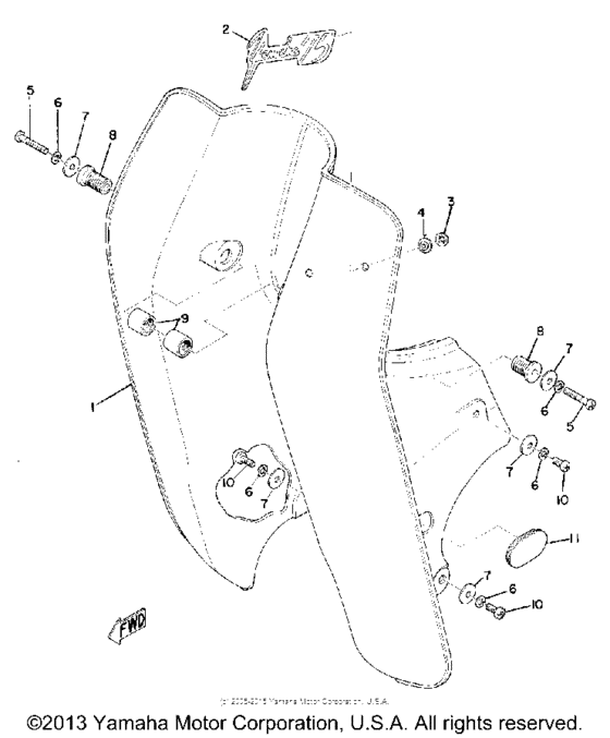 U7E Ветровое стекло