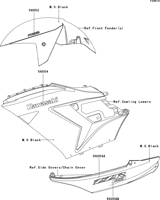 ZX1400 Decals(m.s.black)(daf)