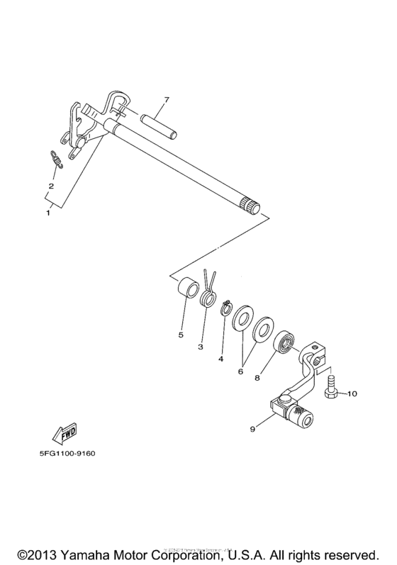 TT225RNC Переключение скоростей