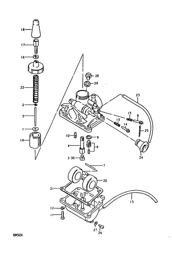 Carburetor assy